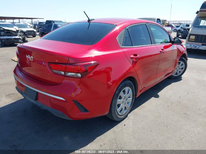 2022 KIA RIO S - 3KPA24AD0NE439091