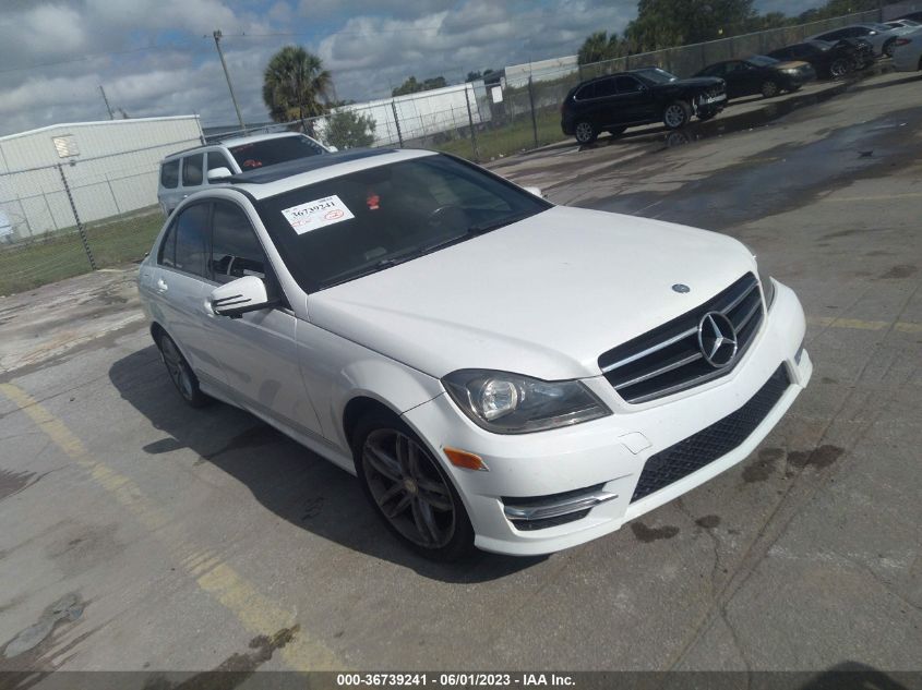 2014 MERCEDES-BENZ C-CLASS C 250 - WDDGF4HB0EG235545