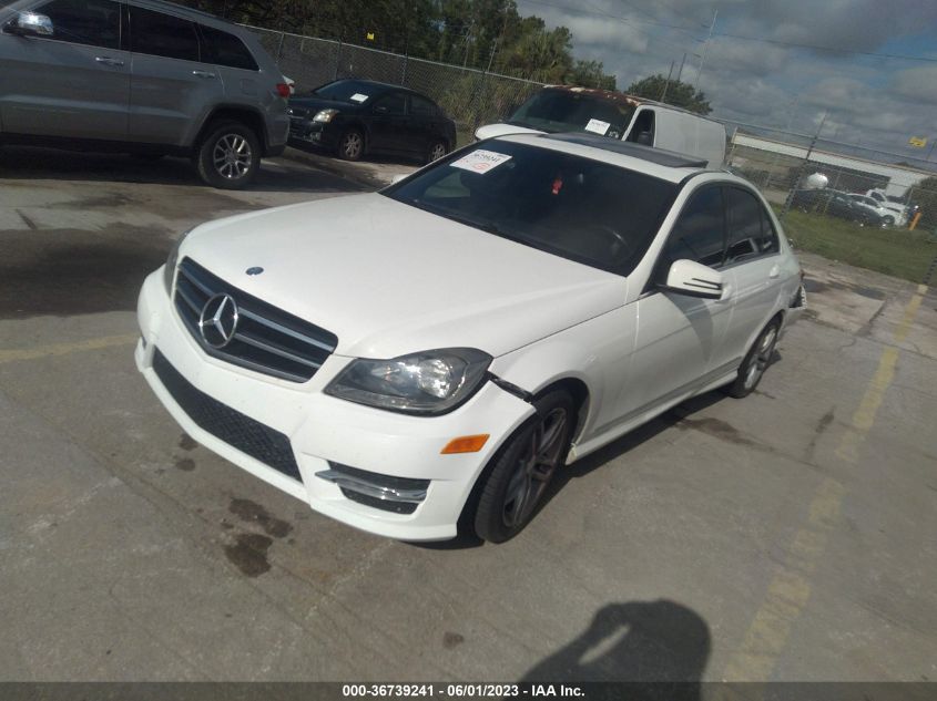 2014 MERCEDES-BENZ C-CLASS C 250 - WDDGF4HB0EG235545