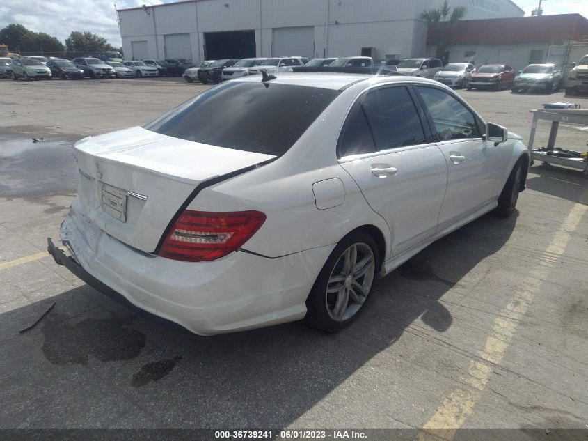 2014 MERCEDES-BENZ C-CLASS C 250 - WDDGF4HB0EG235545