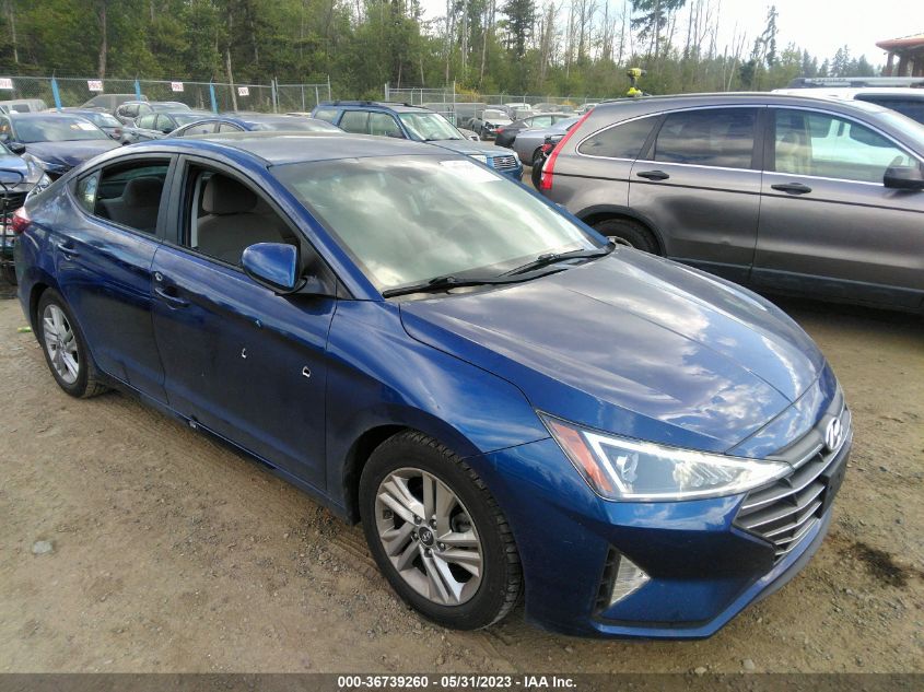 2020 HYUNDAI ELANTRA SEL - 5NPD84LFXLH579054