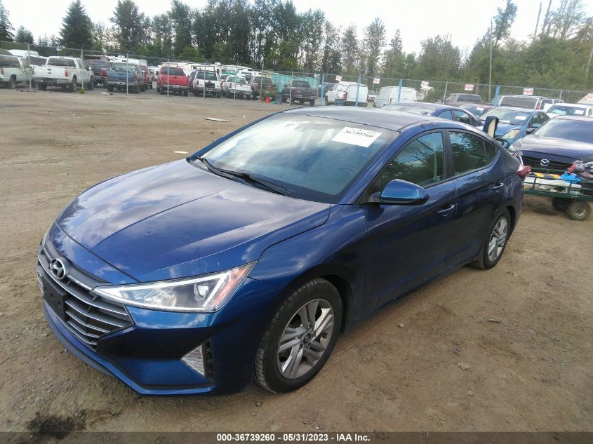 2020 HYUNDAI ELANTRA SEL - 5NPD84LFXLH579054