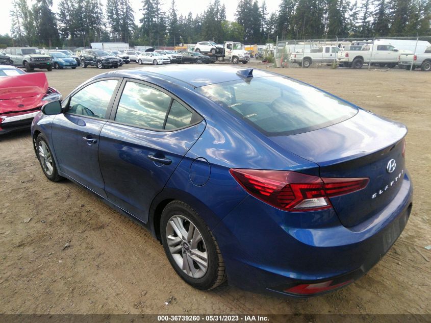 2020 HYUNDAI ELANTRA SEL - 5NPD84LFXLH579054