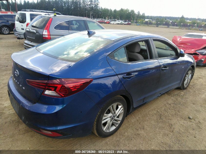 2020 HYUNDAI ELANTRA SEL - 5NPD84LFXLH579054