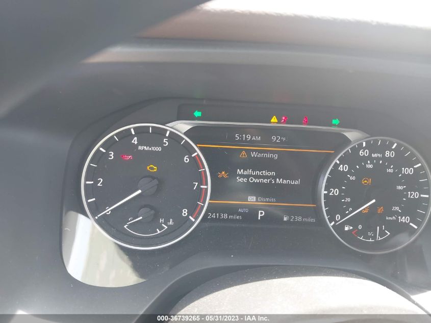 2022 NISSAN ROGUE SV - 5N1BT3BB7NC679377