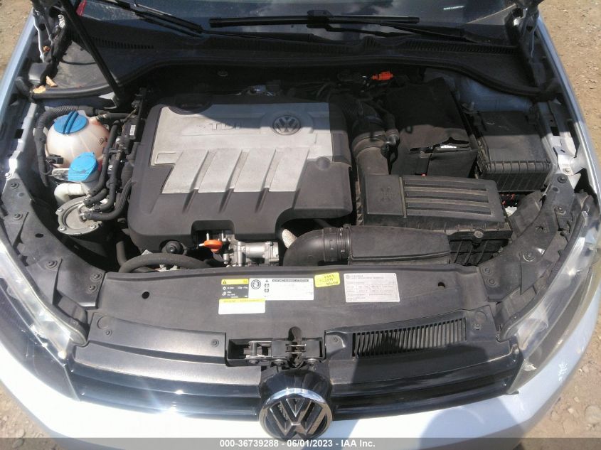 2013 VOLKSWAGEN GOLF TDI - WVWDM7AJ9DW091407