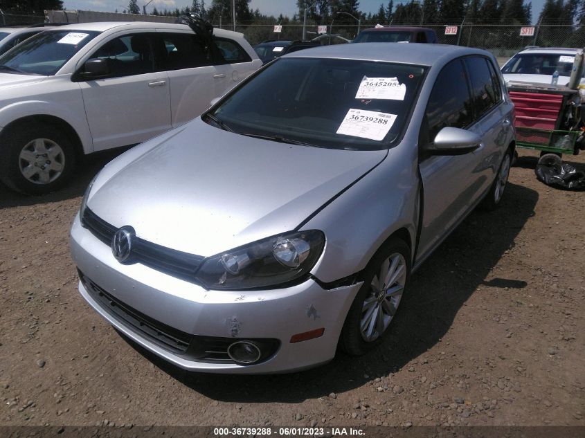 2013 VOLKSWAGEN GOLF TDI - WVWDM7AJ9DW091407