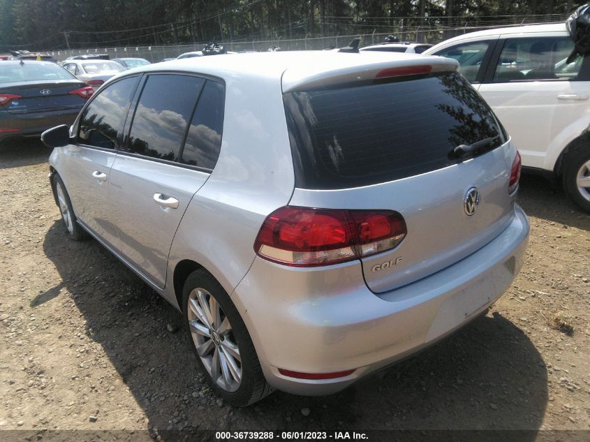 2013 VOLKSWAGEN GOLF TDI - WVWDM7AJ9DW091407