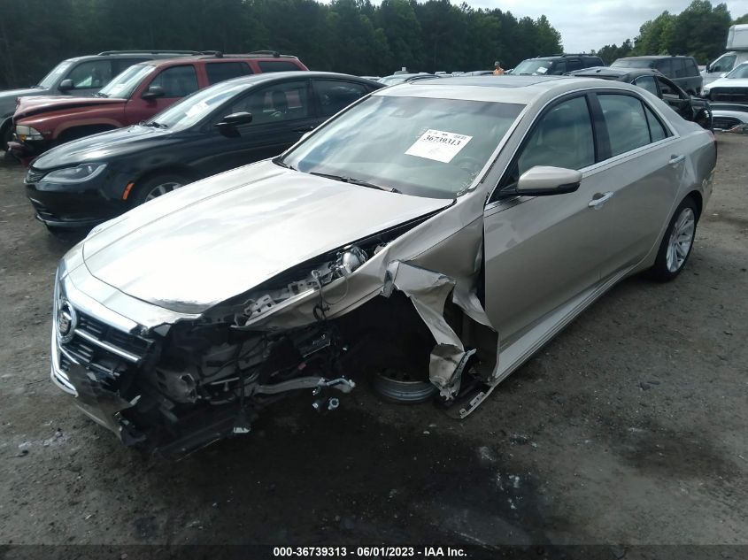2014 CADILLAC CTS SEDAN LUXURY RWD - 1G6AR5S33E0143839