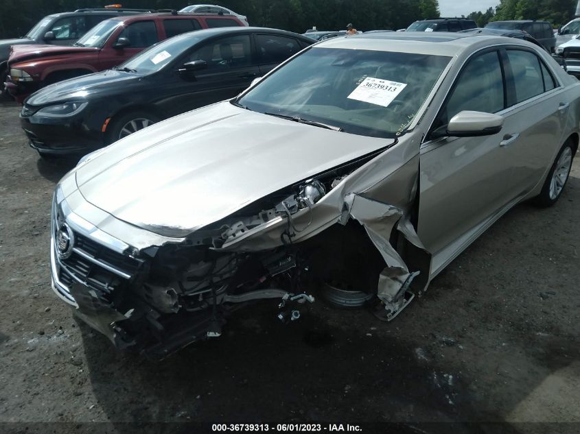 2014 CADILLAC CTS SEDAN LUXURY RWD - 1G6AR5S33E0143839