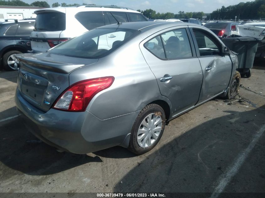 2014 NISSAN VERSA SV - 3N1CN7AP6EL813827