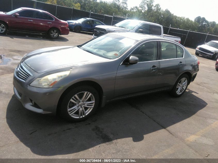 2013 INFINITI G37 SEDAN X - JN1CV6AR2DM763900