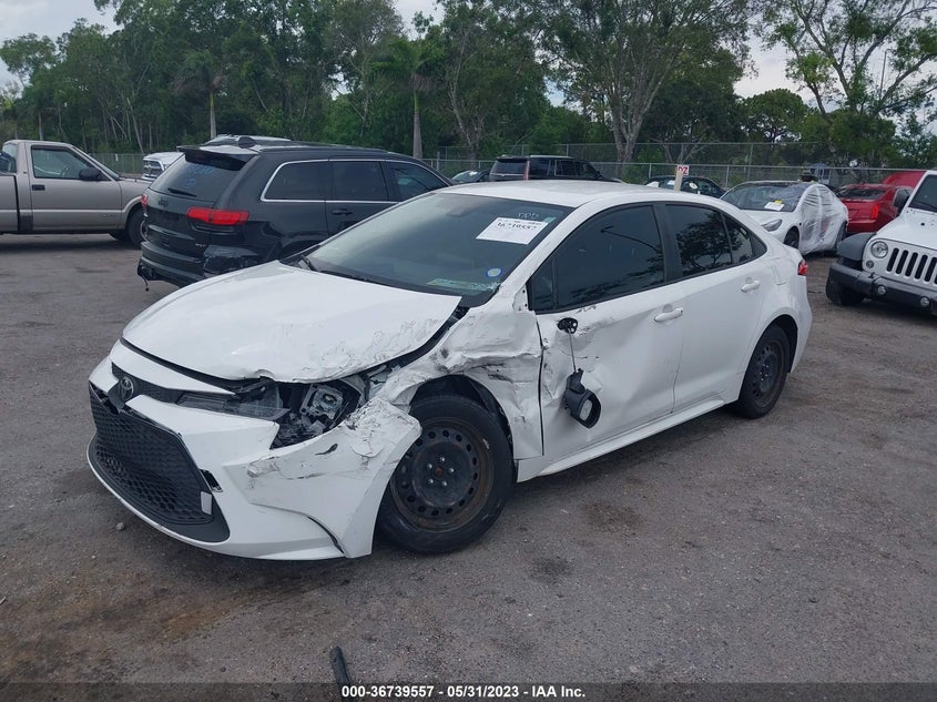 VIN JTDEPRAE2LJ029532 2020 TOYOTA COROLLA LE