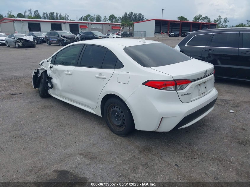 VIN JTDEPRAE2LJ029532 2020 TOYOTA COROLLA LE