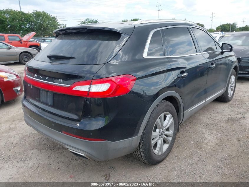 2016 LINCOLN MKX PREMIERE - 2LMTJ6JR8GBL55498