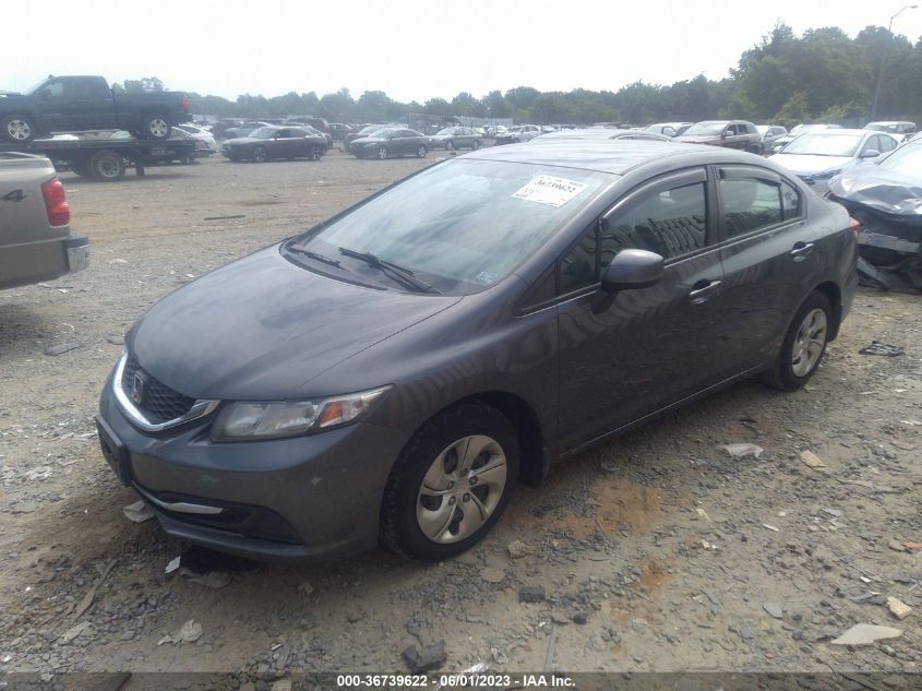 2013 HONDA CIVIC SDN LX - 2HGFB2F54DH574736