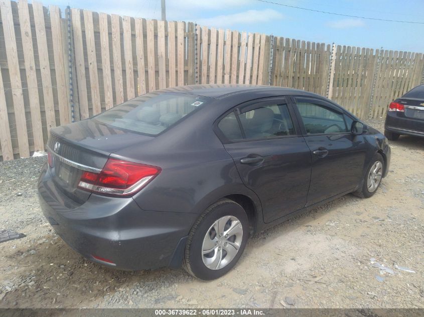 2013 HONDA CIVIC SDN LX - 2HGFB2F54DH574736