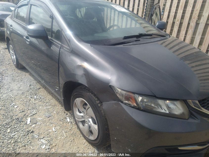 2013 HONDA CIVIC SDN LX - 2HGFB2F54DH574736