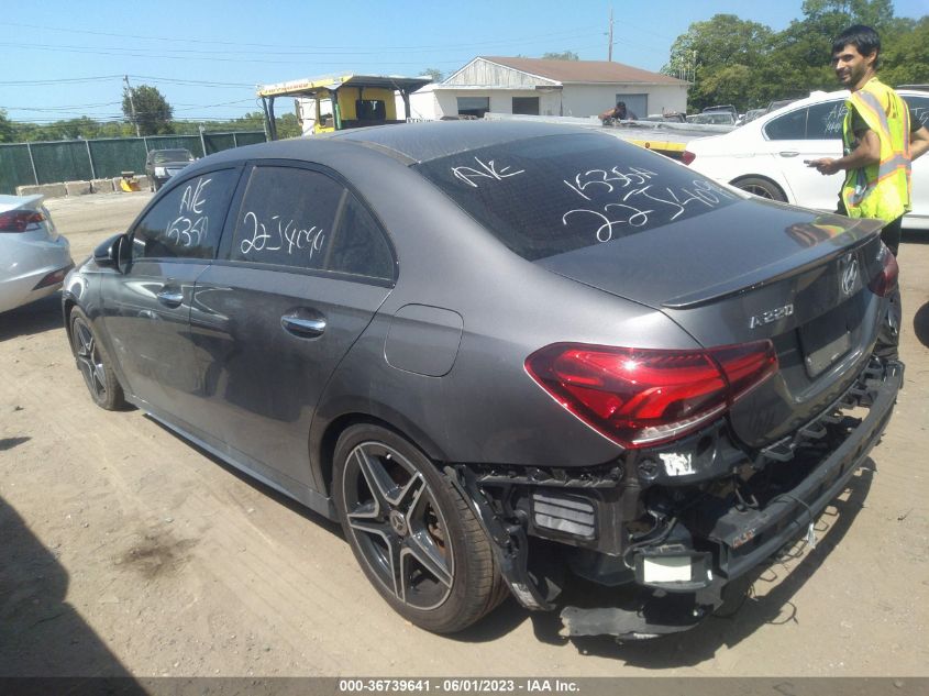 2019 MERCEDES-BENZ A 220 4MATIC WDD3G4FB9KW005633