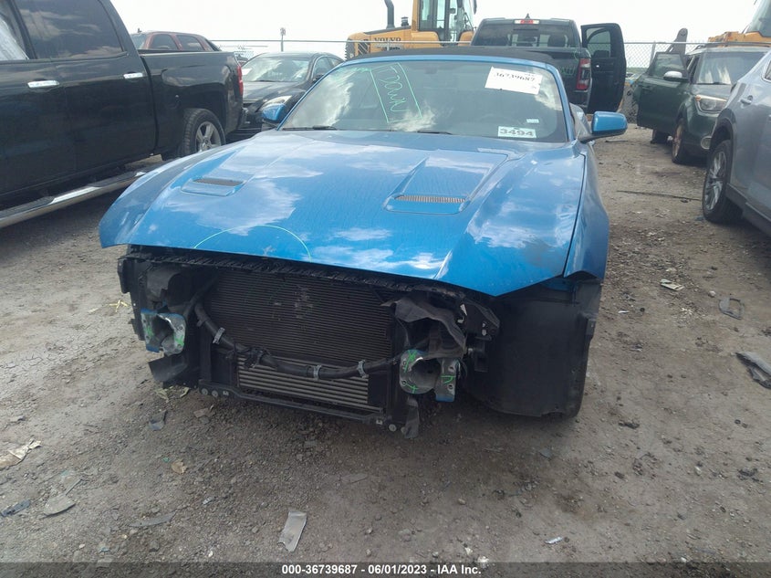 VIN 1FATP8UH7L5185491 2020 FORD MUSTANG ECOBOOST