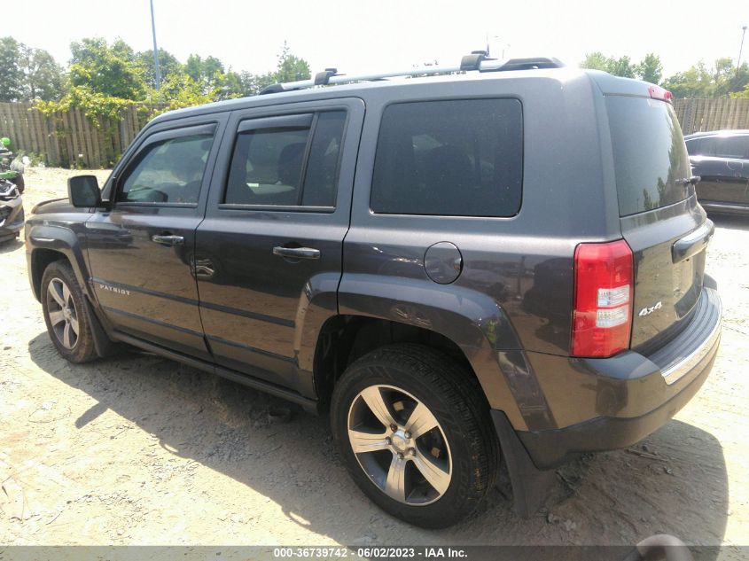 2016 JEEP PATRIOT HIGH ALTITUDE EDITION - 1C4NJRFB9GD595546