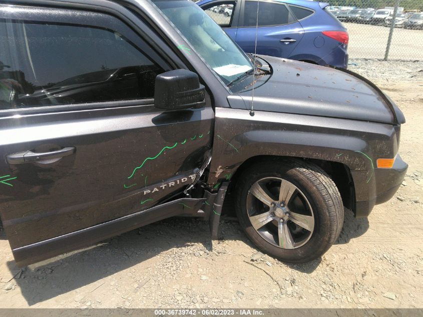 2016 JEEP PATRIOT HIGH ALTITUDE EDITION - 1C4NJRFB9GD595546