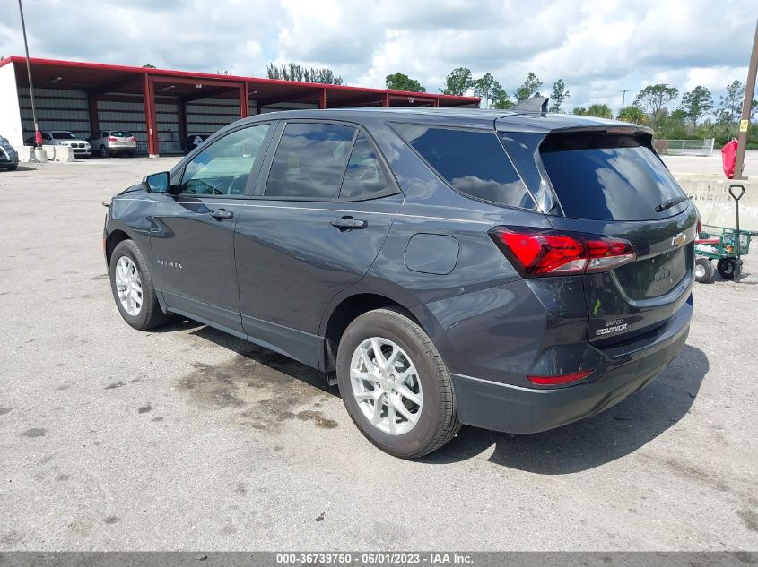 2022 CHEVROLET EQUINOX LS - 3GNAXHEV8NS180046