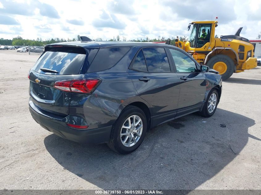 2022 CHEVROLET EQUINOX LS - 3GNAXHEV8NS180046