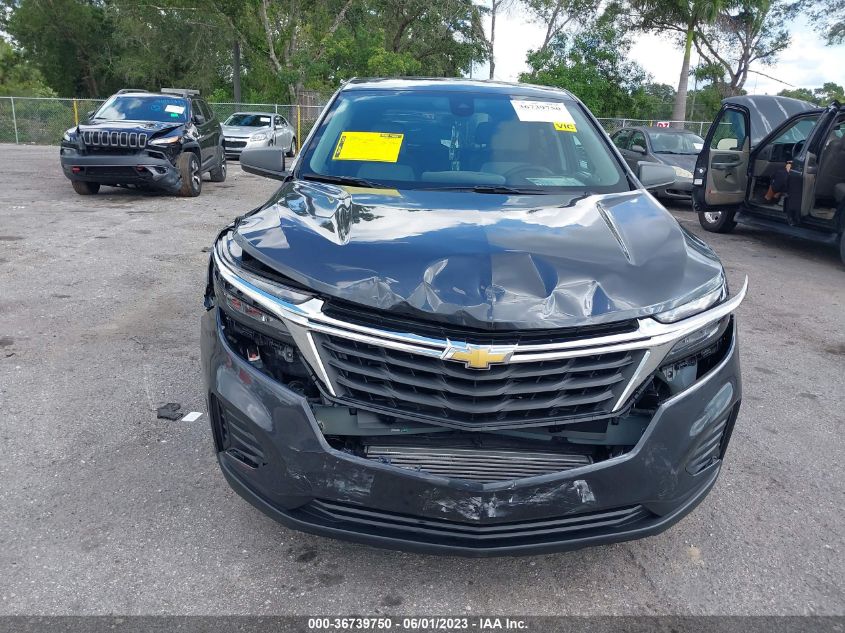 2022 CHEVROLET EQUINOX LS - 3GNAXHEV8NS180046