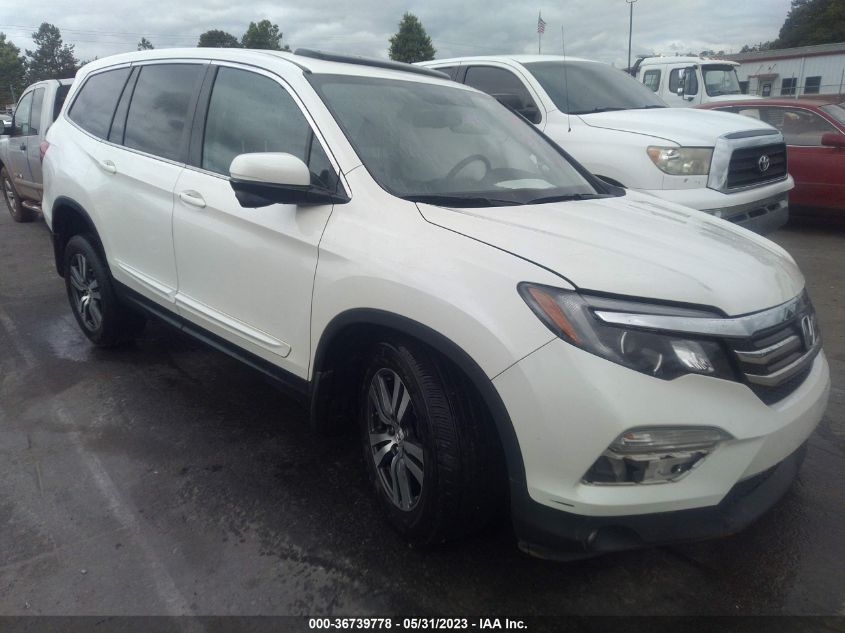 2016 HONDA PILOT EX-L - 5FNYF6H75GB090117