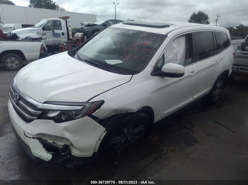 2016 HONDA PILOT EX-L - 5FNYF6H75GB090117