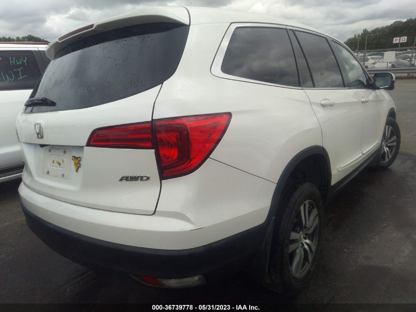 2016 HONDA PILOT EX-L - 5FNYF6H75GB090117