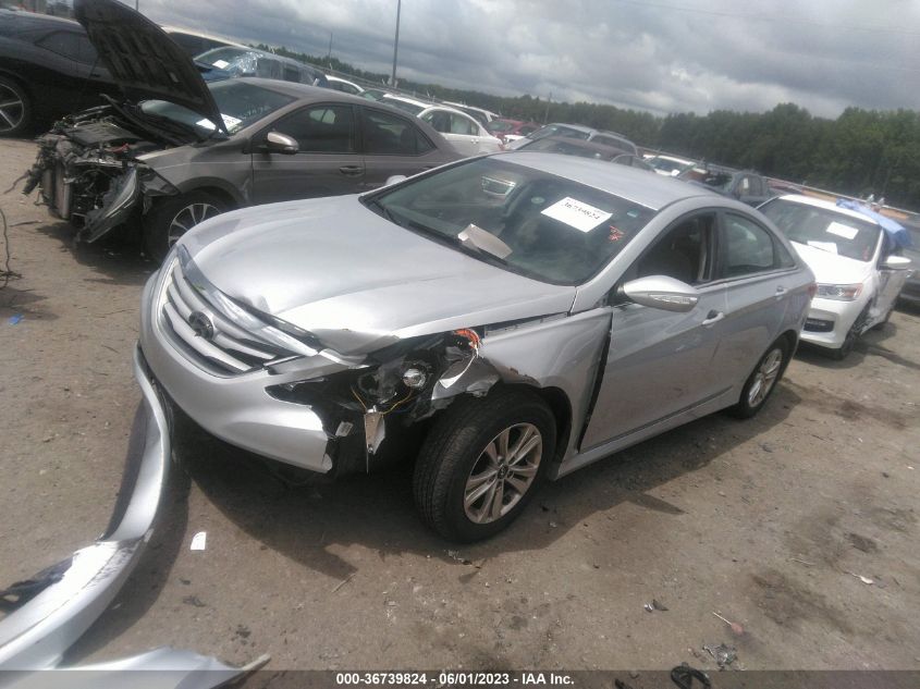 2014 HYUNDAI SONATA GLS - 5NPEB4AC9EH937326