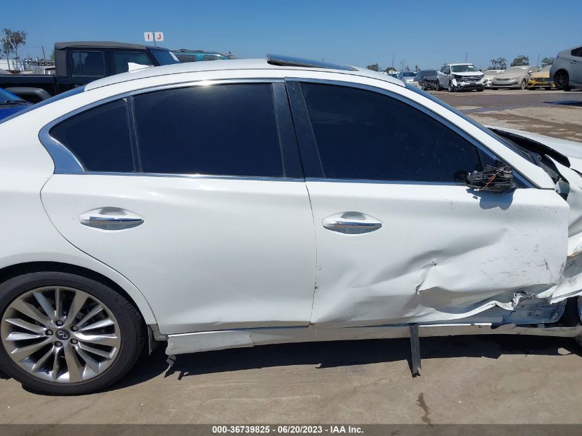 2019 INFINITI Q50 3.0T LUXE - JN1EV7AP0KM516918