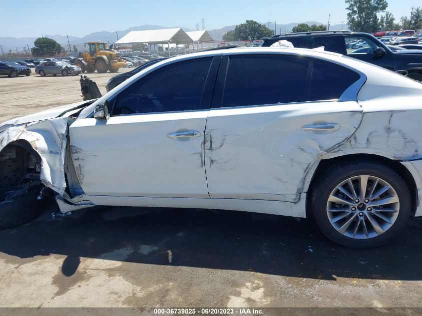 2019 INFINITI Q50 3.0T LUXE - JN1EV7AP0KM516918