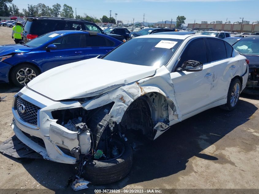 2019 INFINITI Q50 3.0T LUXE - JN1EV7AP0KM516918