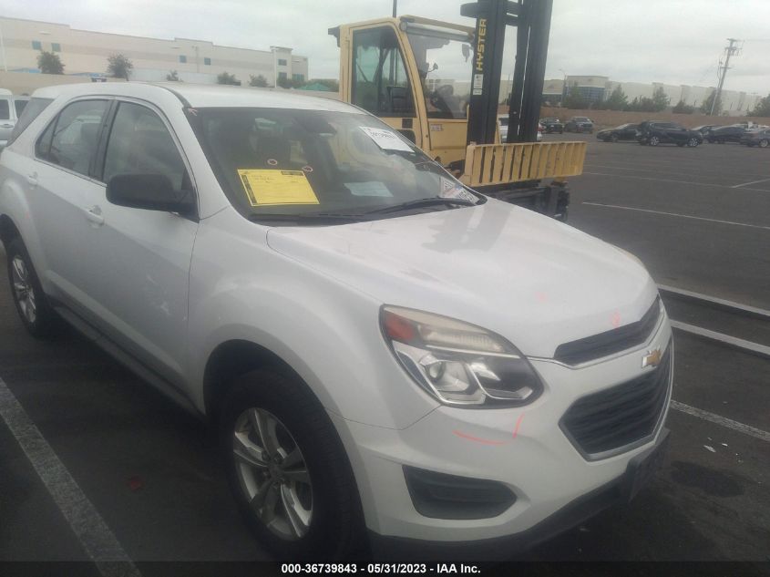 2017 CHEVROLET EQUINOX LS - 2GNALBEK7H1585328