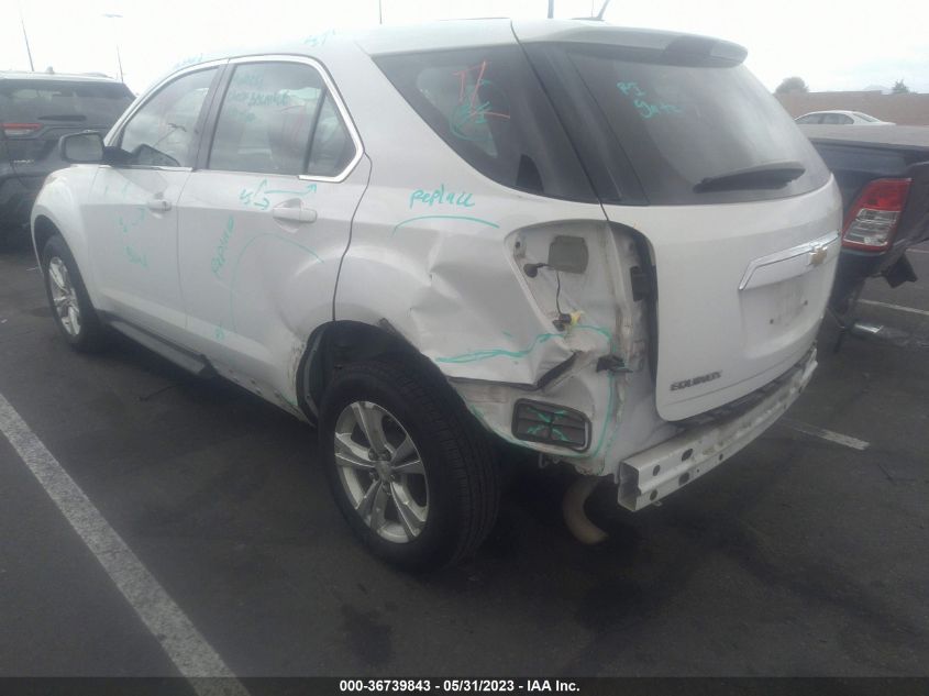 2017 CHEVROLET EQUINOX LS - 2GNALBEK7H1585328