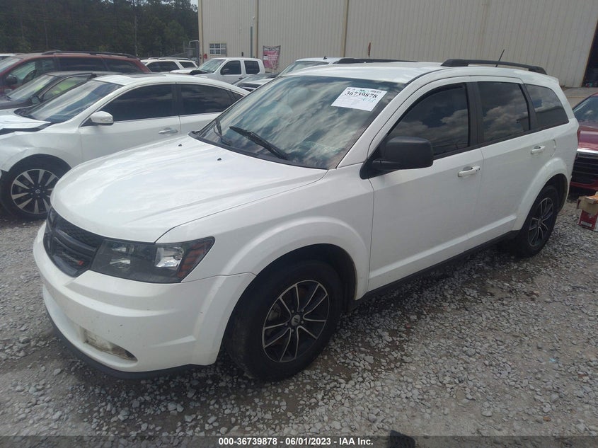 VIN 3C4PDCAB5JT166894 2018 DODGE JOURNEY SE