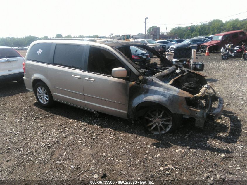 2016 DODGE GRAND CARAVAN SXT - 2C4RDGCG5GR313137