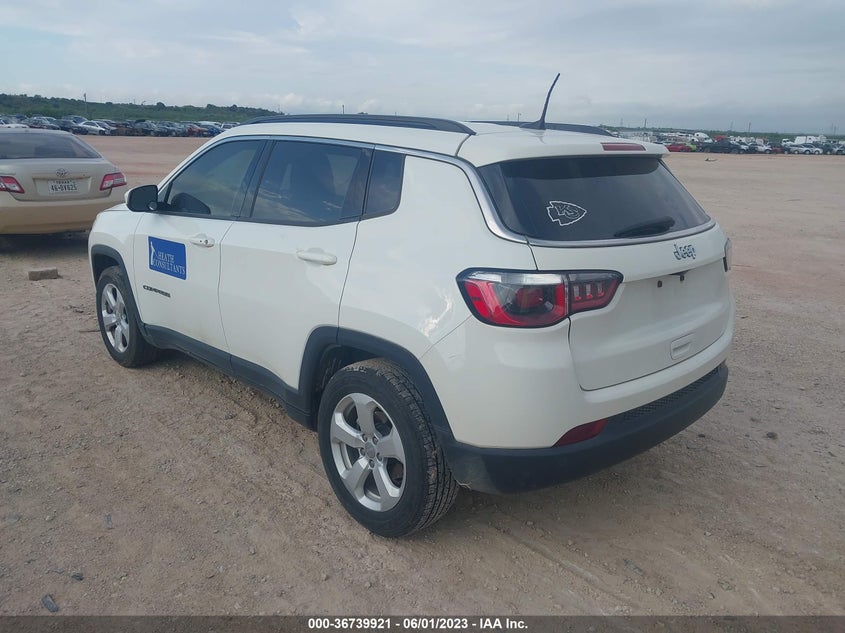 VIN 3C4NJCBB7KT762945 2019 JEEP COMPASS LATITUDE