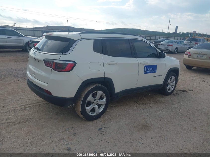 VIN 3C4NJCBB7KT762945 2019 JEEP COMPASS LATITUDE