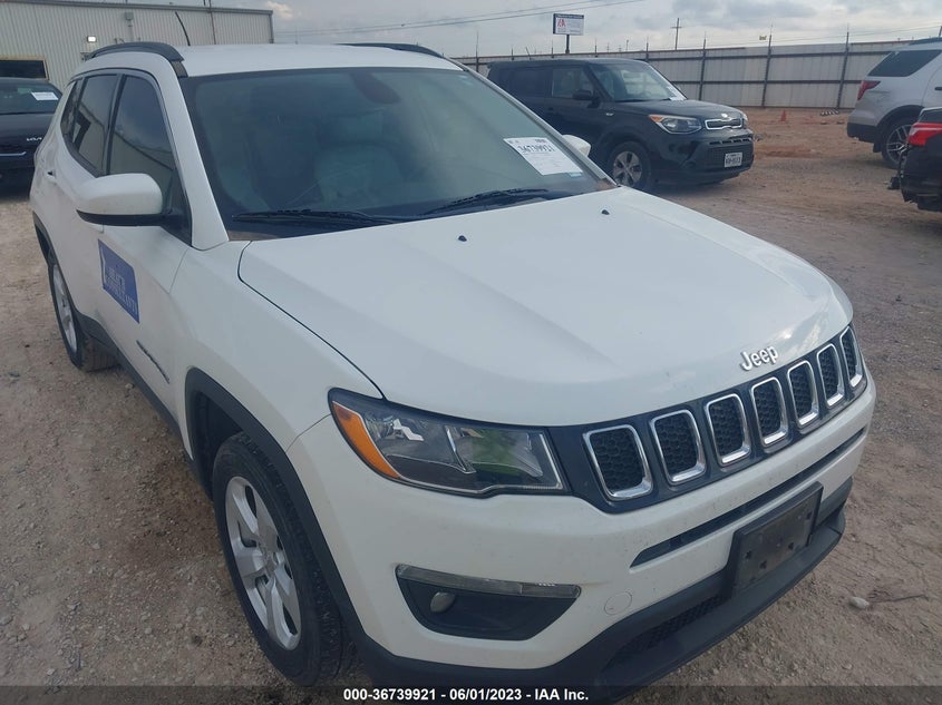 VIN 3C4NJCBB7KT762945 2019 JEEP COMPASS LATITUDE