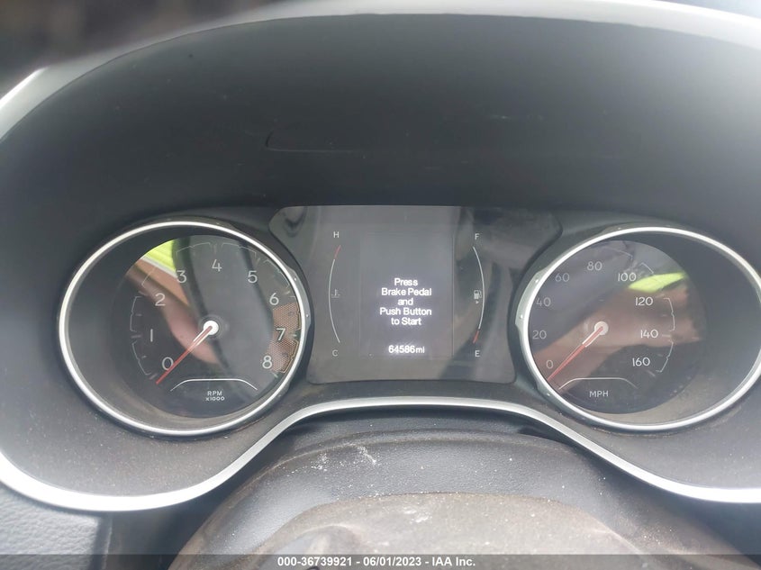 VIN 3C4NJCBB7KT762945 2019 JEEP COMPASS LATITUDE