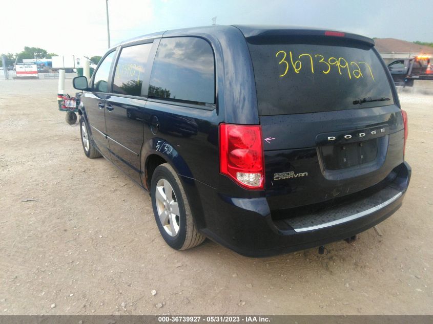 2013 DODGE GRAND CARAVAN SE - 2C4RDGBG8DR516553