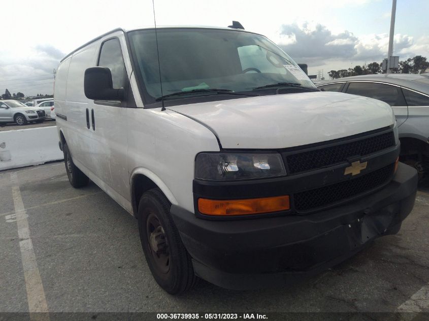 2018 CHEVROLET EXPRESS CARGO VAN - 1GCWGAFG2J1170114