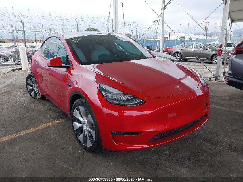 2021 TESLA MODEL Y LONG RANGE - 5YJYGDEE4MF240394