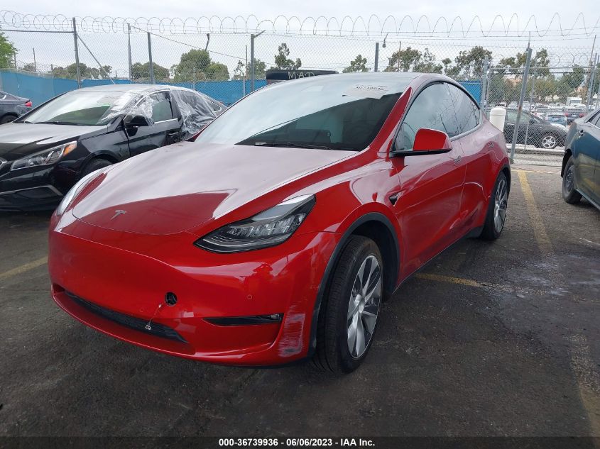 2021 TESLA MODEL Y LONG RANGE - 5YJYGDEE4MF240394