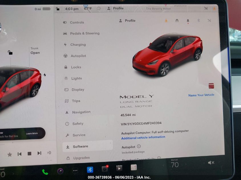 2021 TESLA MODEL Y LONG RANGE - 5YJYGDEE4MF240394