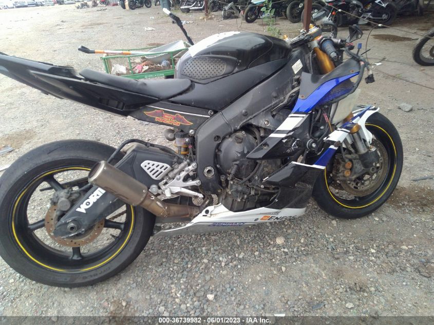 2007 YAMAHA YZFR6 L JYARJ12E67A022281